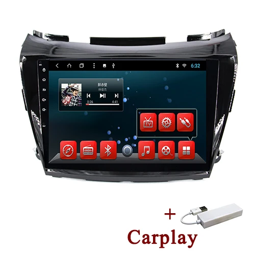 with External TPMS YAZH Android 9,0 Автомобильный мультимедийный для Nissan Murano авто радио 1080*600 HD ips экран gps навигация - Цвет: with External TPMS