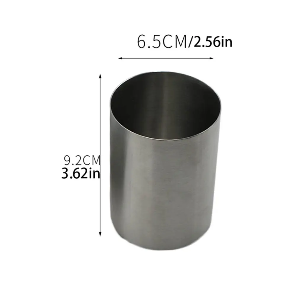 304 Stainless Steel Beer Mug Sake Cup Small Straight Couples Mugs Can Be Customized Logo Single Layer