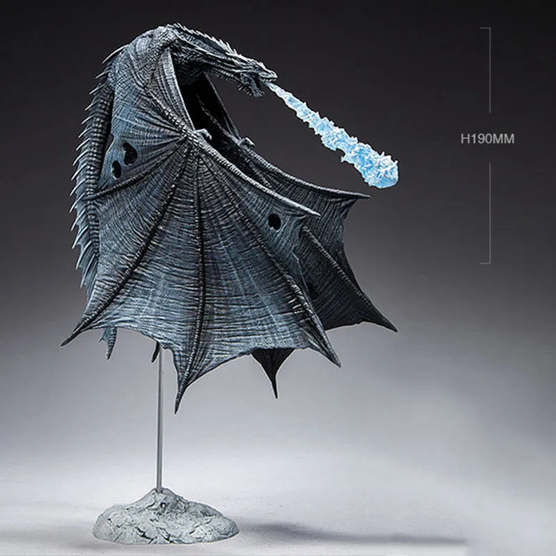 mcfarlane toys game of thrones viserion ice dragon
