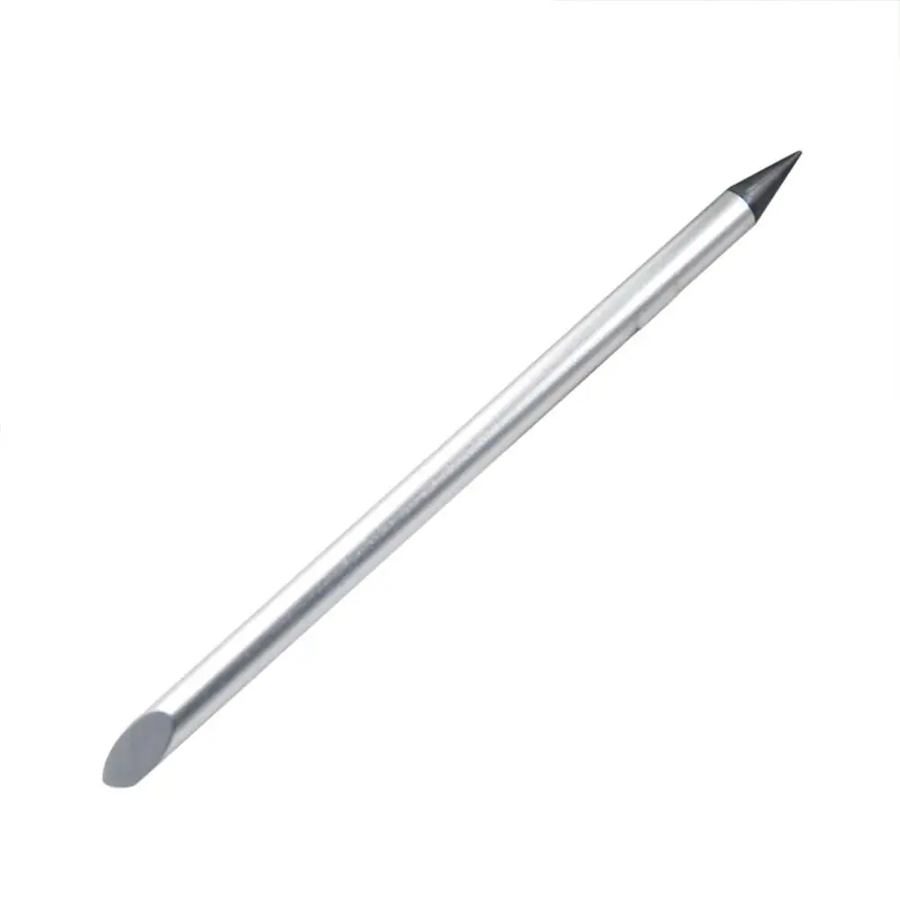 Креативная ручка, металлическая ручка, Студенческая ручка, канцелярские принадлежности, металлическая ручка для деловых подписей, офисные принадлежности - Цвет: Белый