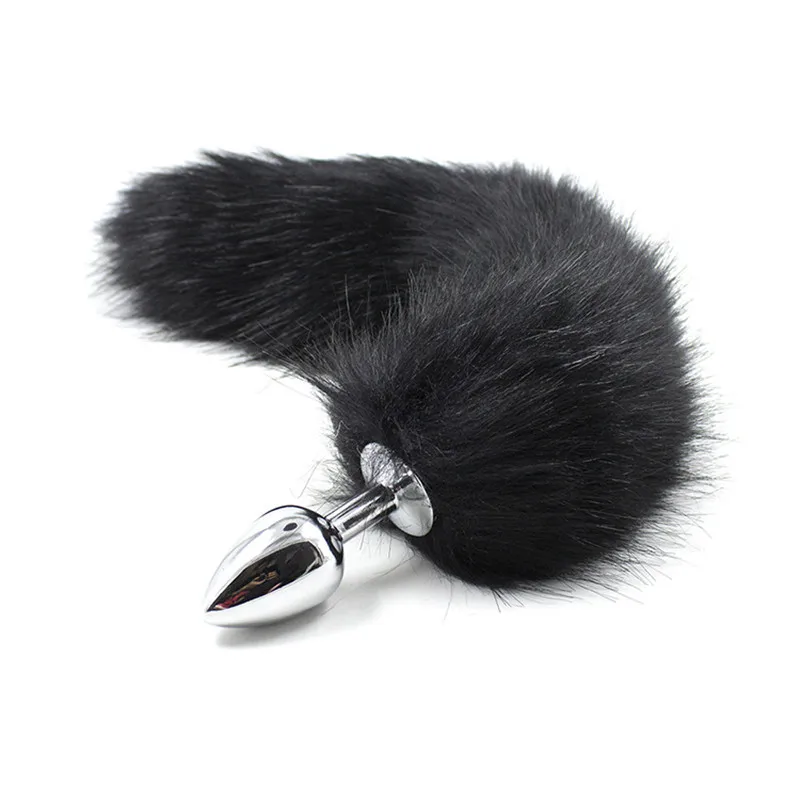 Anal Plug Wolf Fox Tail Butt Plug No Vibrator Erotic Sex Anus Toys For Women Flirting Cosplay Accessorie Fetish Sex Products