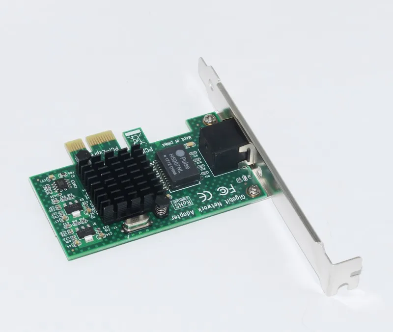 Для Intel 82574L Чипсет EXPI9301CT 9301CT Gigabit Ethernet для рабочего стола PCIE X1 сетевой адаптер 10/100/1000 Мбит/с NIC для компьютера