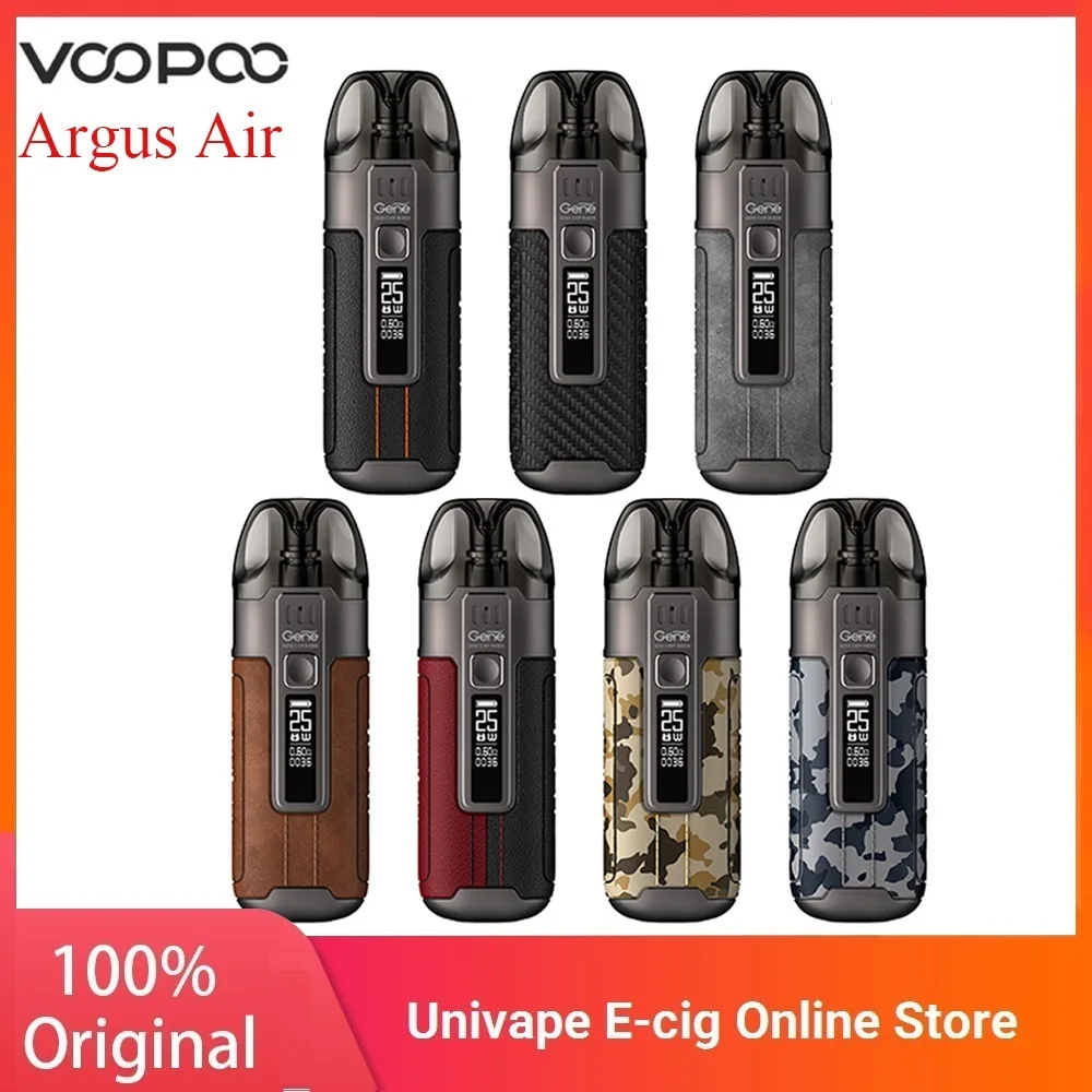 New Original VOOPOO Argus Air Pod Kit with 900mAh battery & 3.8ml pod GENE.AI chip 25W & max output ecig vape pod kit vs drag x photo