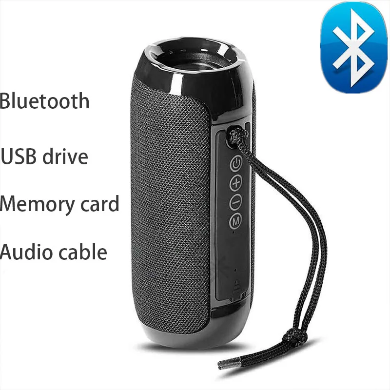 Bluetooth динамик IPx4 водонепроницаемый портативный открытый беспроводной мини Колонка поддерживает TF карты стерео hi fi динамик CC010