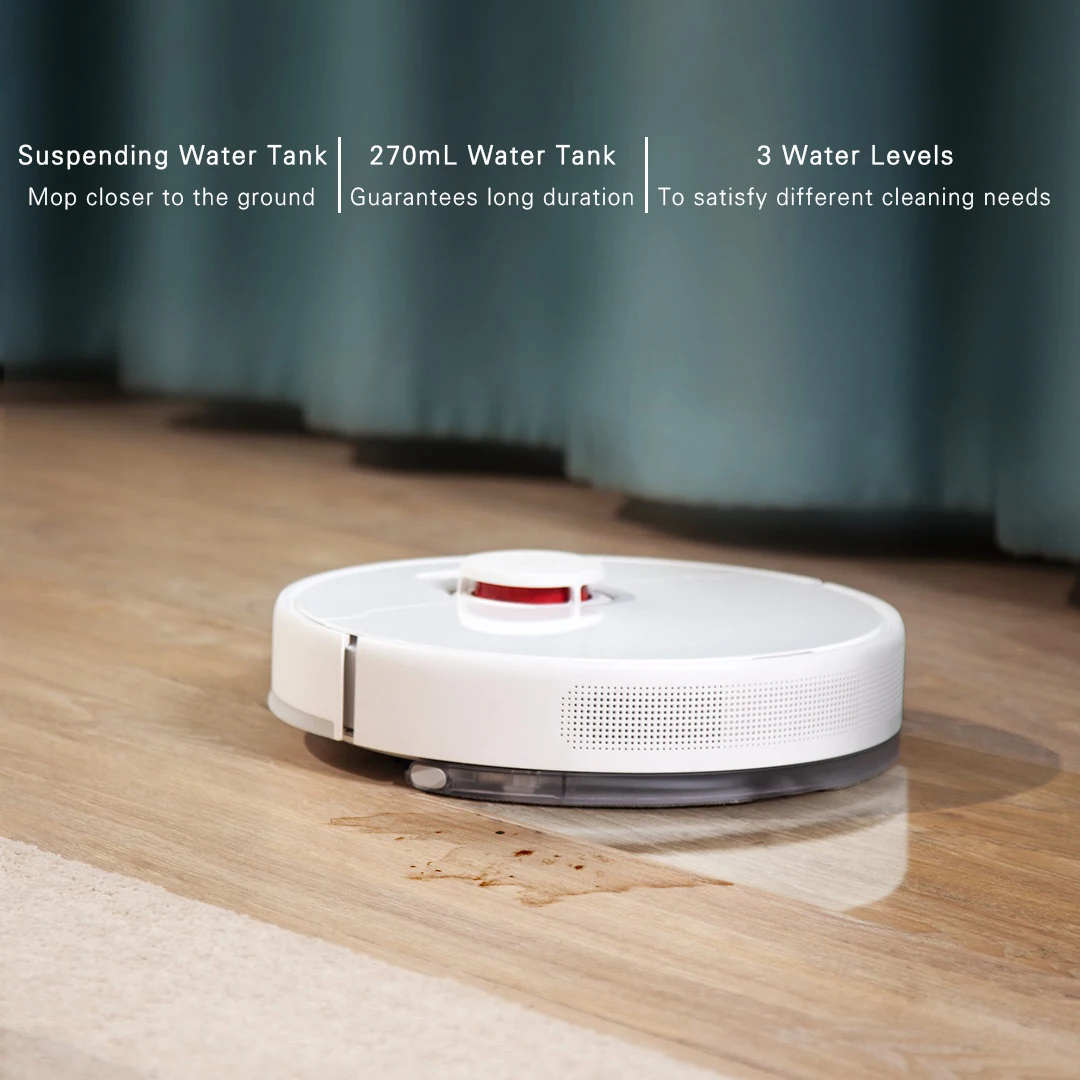 US $326.39 TROUVER Robot LDS VacuumMop Finder RLS3 For Home Cleaner Sweeping Washing Mopping 2000PA Cyclone Suction Dust XIAOMI MIJIA APP