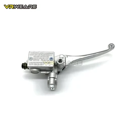 High-Performance Hydraulic Brake Lever for Motorcycles and Recreational Vehicles (Silver)