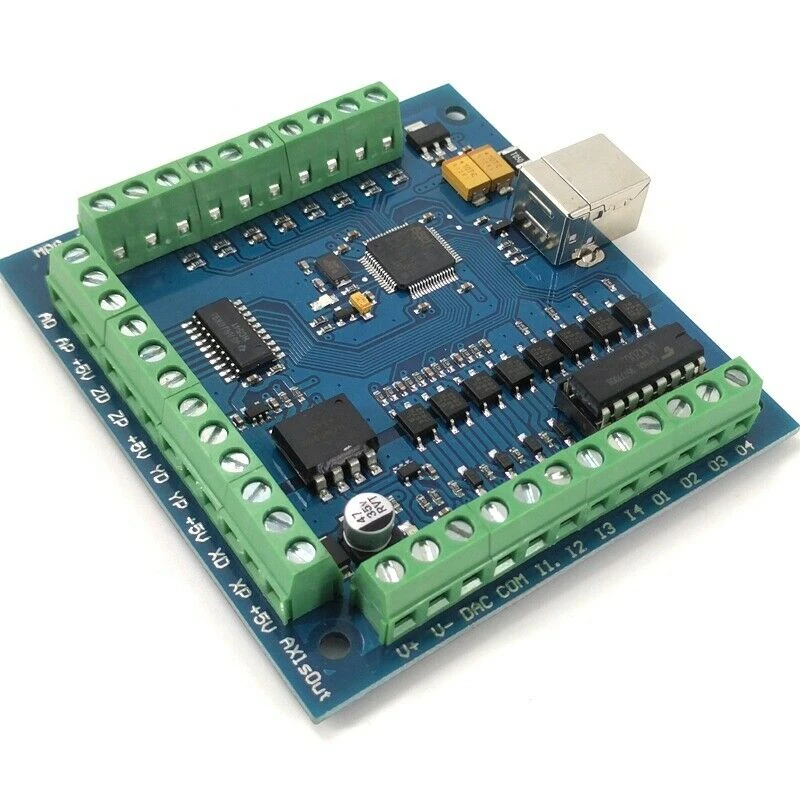 CNC MACH3 USB 4 оси 100 кГц USB Гладкий Степпер контроллер движения карта