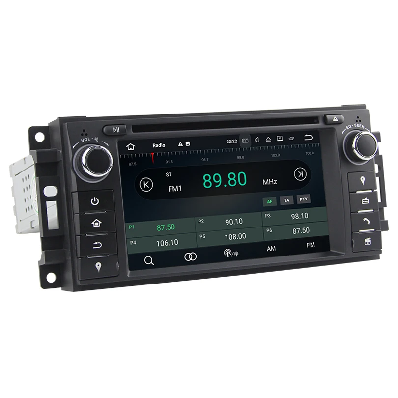Android 7 12 четырехъядерный автомобильный DVD GPS для Jeep Wrangler Компас Grand Cherokee Commander Liberty