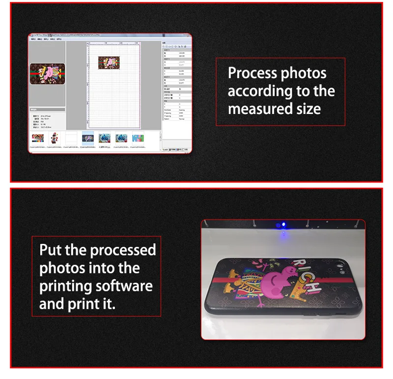DOMSEM ID карты Принтеры мобильный чехол печатная машина УФ планшетный принтер для дерева стекла Автоматическая цифровая многофункциональная машина