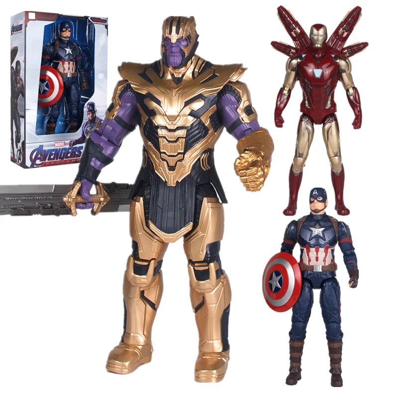 Фигурка супергероя Marvel мстители оригинальная экшн-фигурка 14 дюймов танос