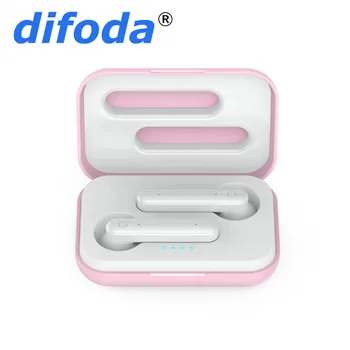 

difoda Wireless Bluetooth headset tws-w100 dual ear 5.0 stereo voice track digital display sports headset bluetooth earphones
