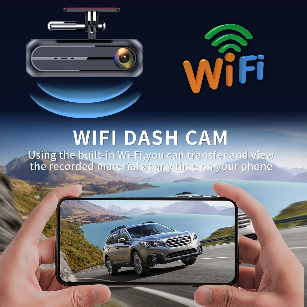 ڵ  DVR Ʈ   ķ, ȵ̵ , ڵ ī޶ ڴ, G-, 24 ð  ͸, 170  HD 1080P