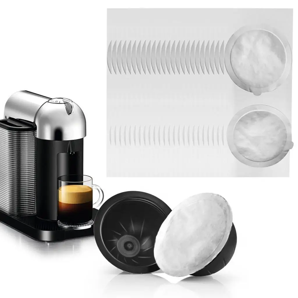 Aluminum Espresso Lids Foil Seals Reusable Filters Only Compatible with  62mm in Diameter