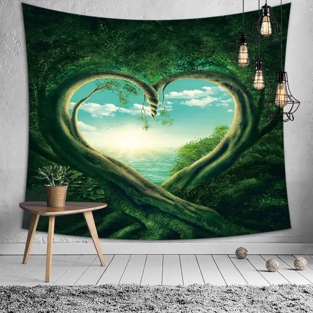 

Psychedelic Tree Tapestry Wall Hanging Bedspread Home Decor Beach Towel Tapestry Throw Rug Blanket Camping Tent Tapestry