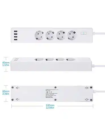 meross smart wifi surge protector