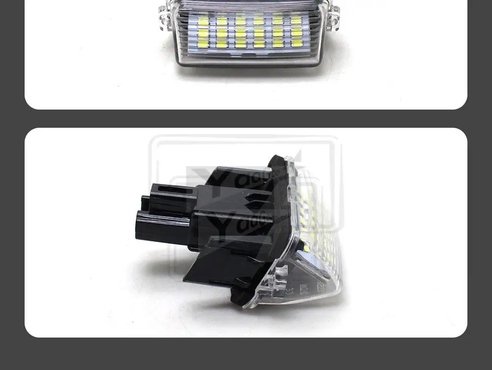 YaaGoo для Toyota Camry 2012-16/YARISL/EZ/VIOS 14-16 COROLLA 14-16/Lewin светодиодный светильник для номерного знака