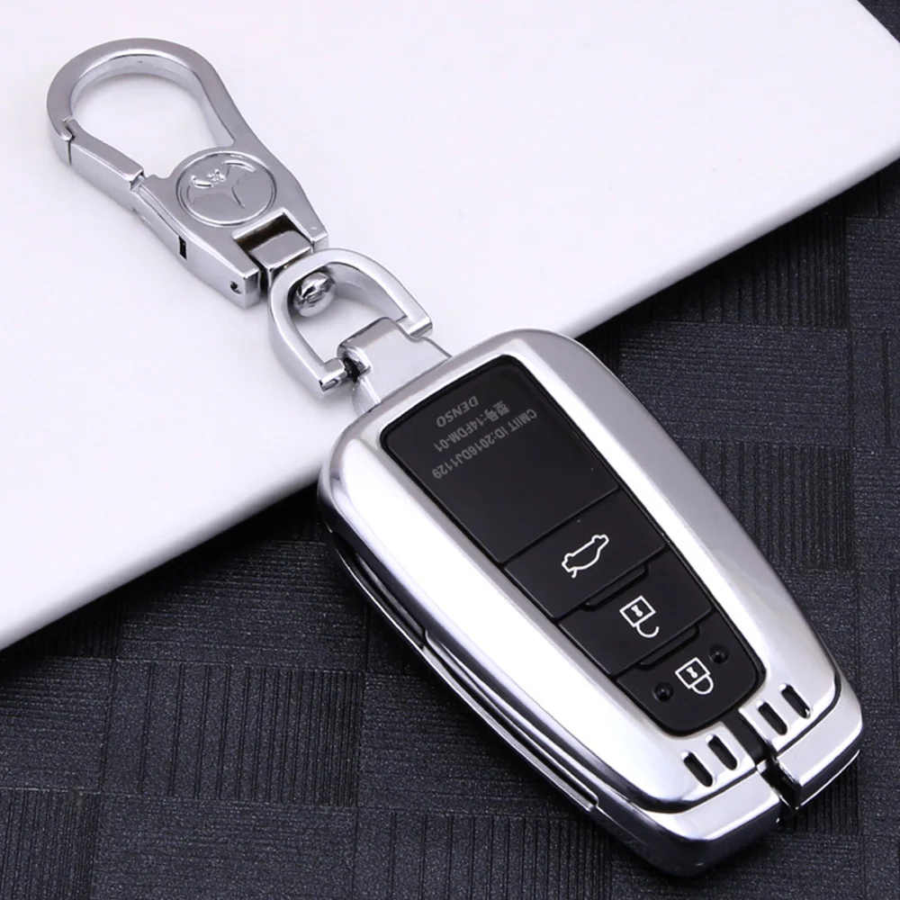Смарт-пульт дистанционного ключа Чехол протектор крышка Держатель ж/ведро FOB для Toyota RAV4