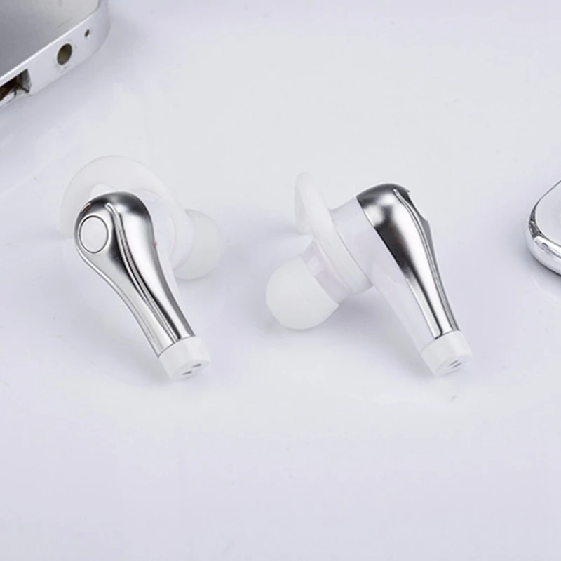 FFYY-Qy1 Tws Hifi наушники с микрофоном Bluetooth 5,0 Edr Беспроводные наушники стерео микрофон для телефона с зарядным устройством(белый