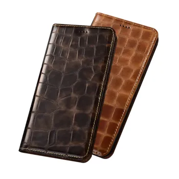 

Cowhide genuine leather magnetic wallet cases card pocket holster for Oneplus Nord 5G/OnePlus 8 Pro/OnePlus 8 phone bag stand