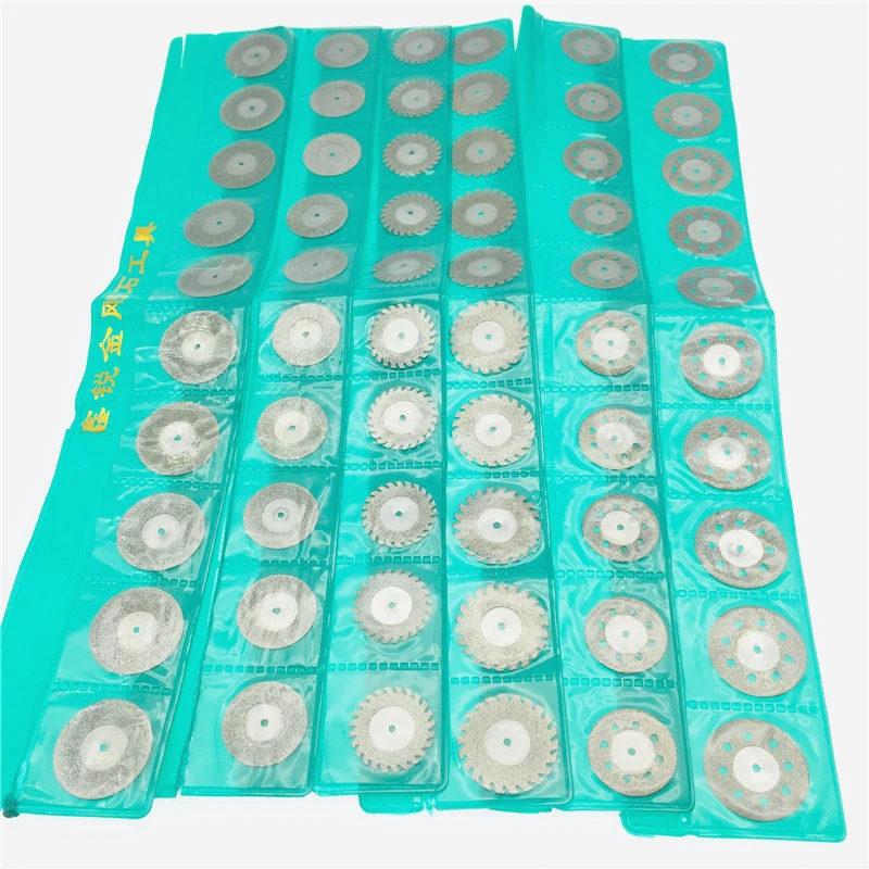 Dental Diamond Polishing Wheel Saw Disc Rotary Tool Mandrels Dental Lab