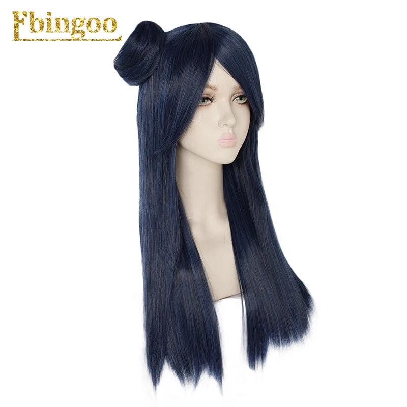 Ebingoo LoveLive Sunshine Tsushima Yoshiko Bun парик для косплея, косплей костюм, любовь в живую, Aqour Yohane, синтетический парик для ролевых игр на Хэллоуин