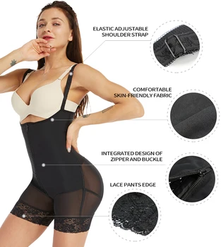 

waist trainer butt lifter reductive strip corset shapewear body shaper for slimming corrective underwear modeling bodysuit