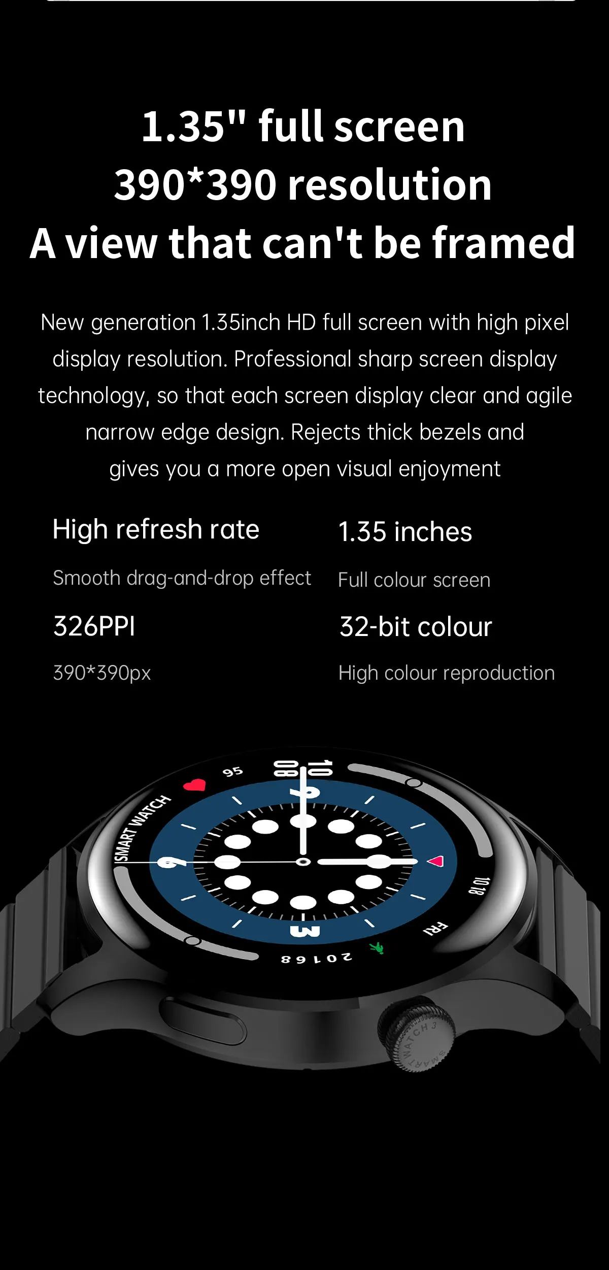 For Xiaomi Huawei Apple Phone Reloj Inteligente Hombre Smartwatch Man IP68 ECG PPG 390*390 2021 Smart Watch Men Android IOS