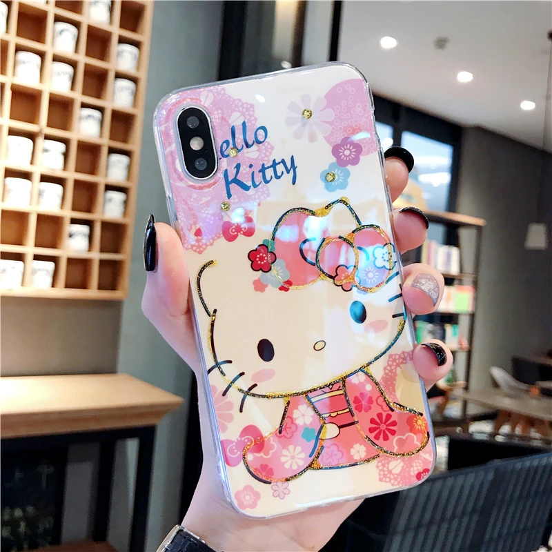 LISCN мультяшный чехол для телефона для IPhone 7Plus 8 Plus 6Plus 6 6S 7 8 11 11 pro Max X Xs Max Kitty Girl Iphone XR чехол для Iphone 6 Чехол