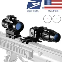 3x 4x 5x Лупа 1x40 Red Dot 552 прицел охотничий прицел тактический голографический зеленый точечный прицел комбинированное оборудование