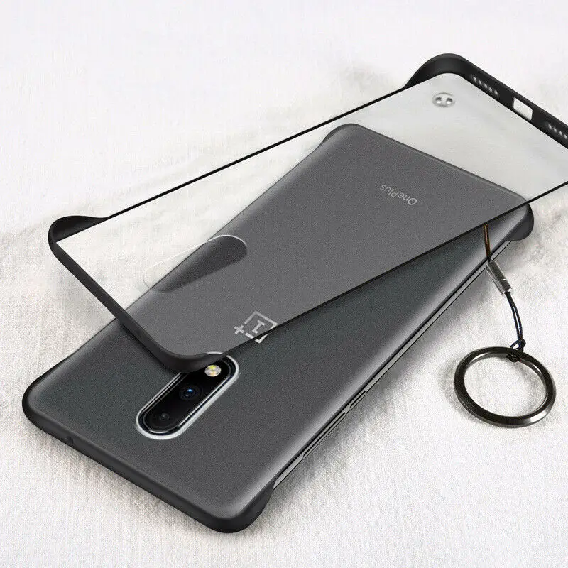 Matte Clear Black Ультра тонкие роскошные безрамочные Чехлы для samsung Galaxy S9 S10 Plus Note 10 9 S9 S10 Plus, жесткие Матовые чехлы без рамки, бампер - Цвет: Matte Clear Black