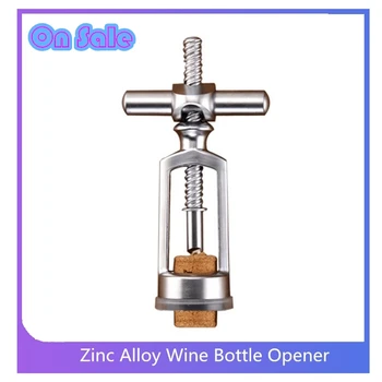

Zinc Alloy Creative Wine Bottle Opener Corkscrew Leverage Design Corkscrew for Bar Tools Gift Wine Stopper
