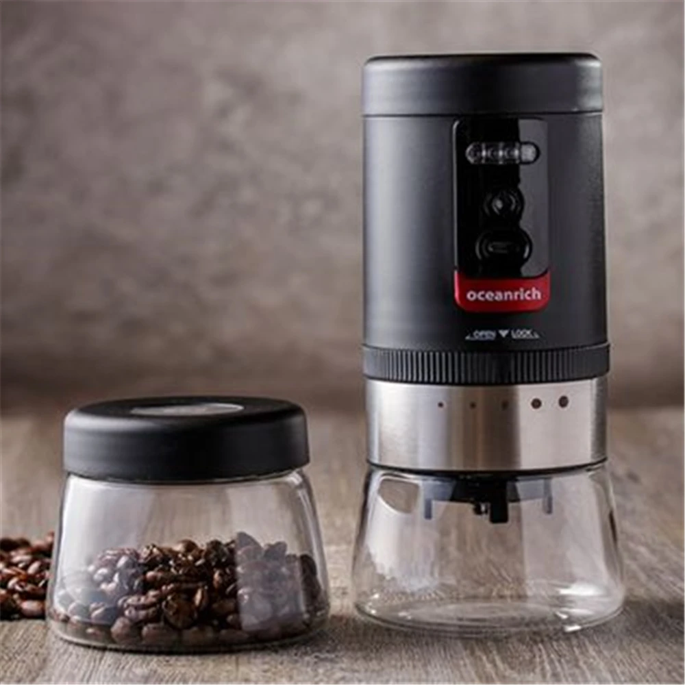 USB зарядка кофемолка электрическая портативная кухонная для эспрессо с