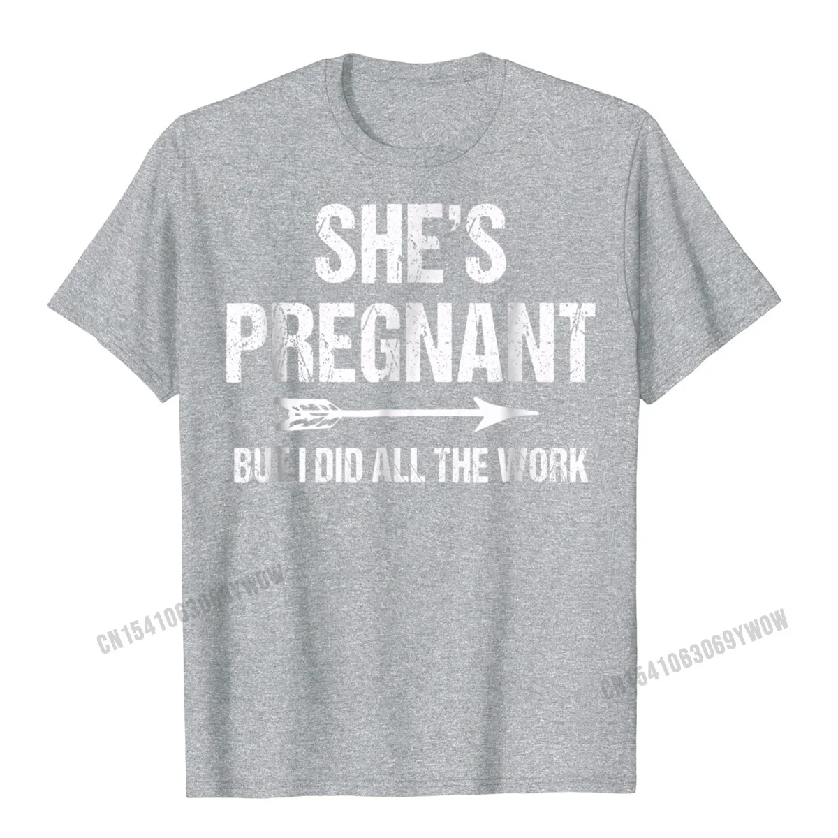 Birthday Crewneck T-shirts Summer Fall Tops Shirts Short Sleeve Classic 100% Cotton Printed On Sweatshirts Family Men Funny Pregnancy Announcement Shirt for Dad Baby Reveal Tee__666 grey