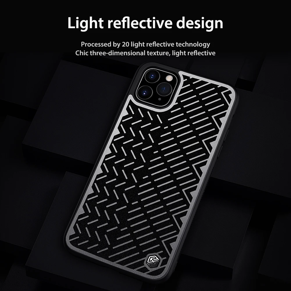 Для iPhone 11 Pro Max чехол NILLKIN Striker чехол PC светоотражающий спортивный стиль задняя крышка для Apple iPhone 11 PRO MAX/11 PRO/11 чехол
