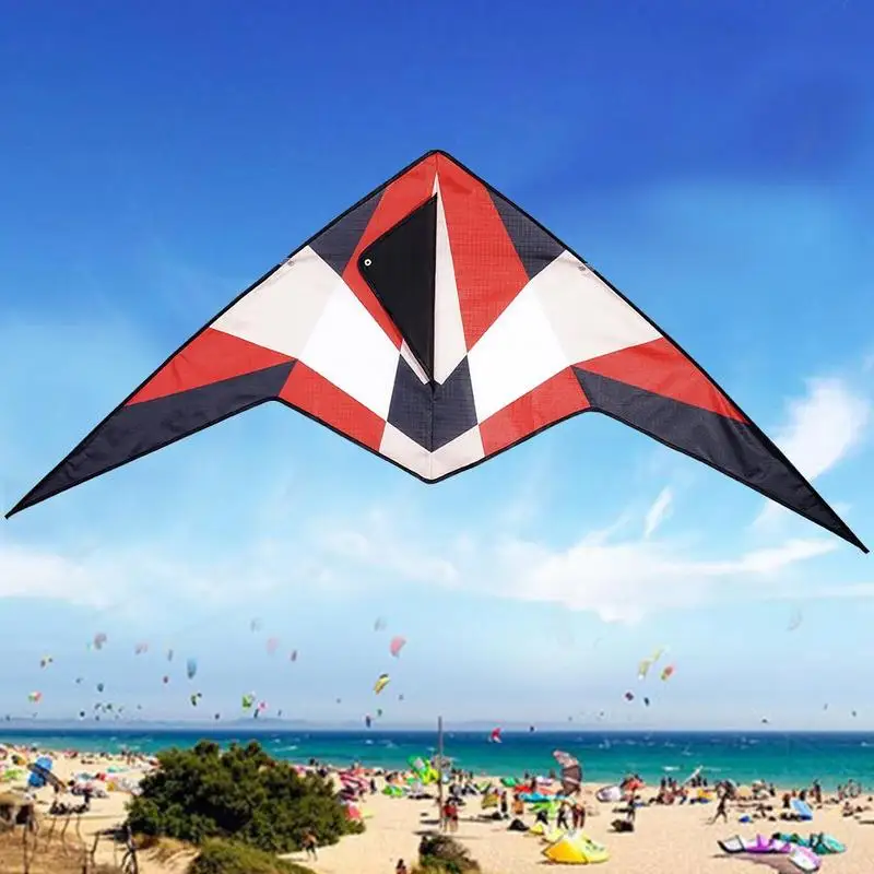 Armor Triangle Kite 30m Dual Line Stunt Kite Flying Parachute Albatross Kites For Adults Outdoor Toy Latawiec Eagle Kiteboard