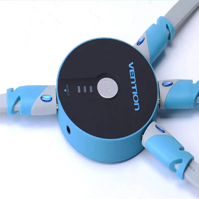 Vention 3 в 1 высокоскоростной HDMI выключатель HDMI делитель HDMI коммутатор для xbox PS3 Smart поддерживает 4K Full HD1080p 3D