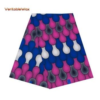 

2020 Ankara African Wax Print Fabric Cotton Veco-friendly Binta Real Dutch Printed Wax Patchwork Fabric 40FS1279