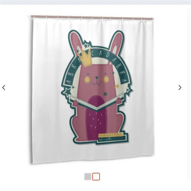 Darmian lovely fox anmials, пластиковая занавеска для душа, индивидуальная, для ванной, декоративная, водонепроницаемая, полиэстер, занавеска s