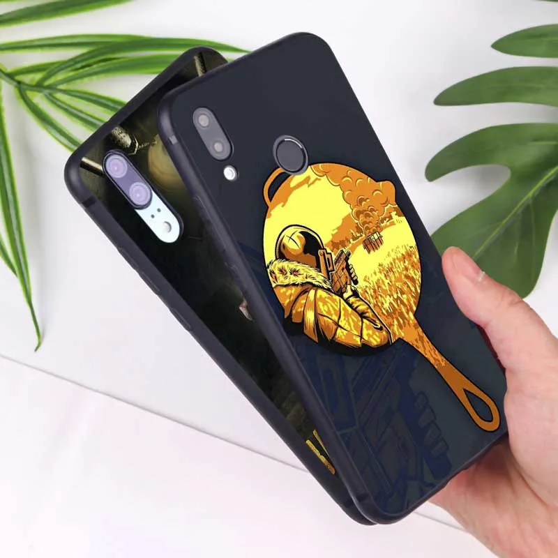PUBG игры боя крышка для Xiaomi Redmi note 7 k20 pro 7 note 5 6 4x 7a прозрачный однотонный Мягкий силиконовый чехол для телефона