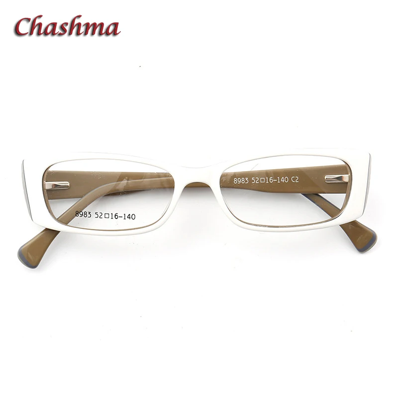 Chashma очки с высокой оправой по рецепту маленькие для женщин стеклянная оправа
