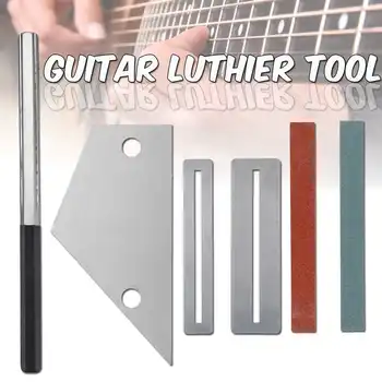 

Guitar Luthier Tool Kit Guitar Fret Crowning File Leveling Tool Grinding Protectors Repair Part Set Guitar Repair Tool Acces