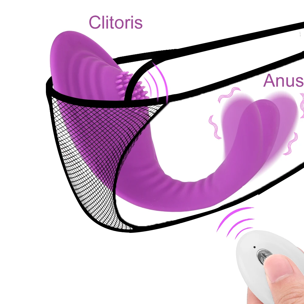 Wireless Remote Control Panty Vibrator Invisible Clitoris Stimulator_voghion.com