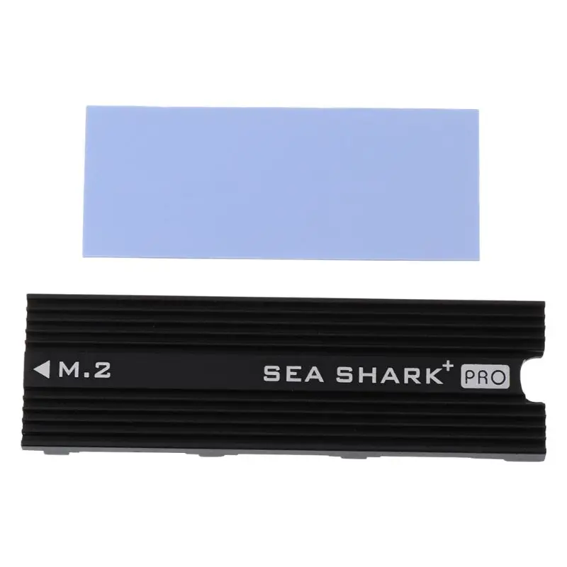 Алюминиевый радиатор NVME NGFF M.2 U.2 теплоотвод теплопроводность силиконовый вафельный охладитель
