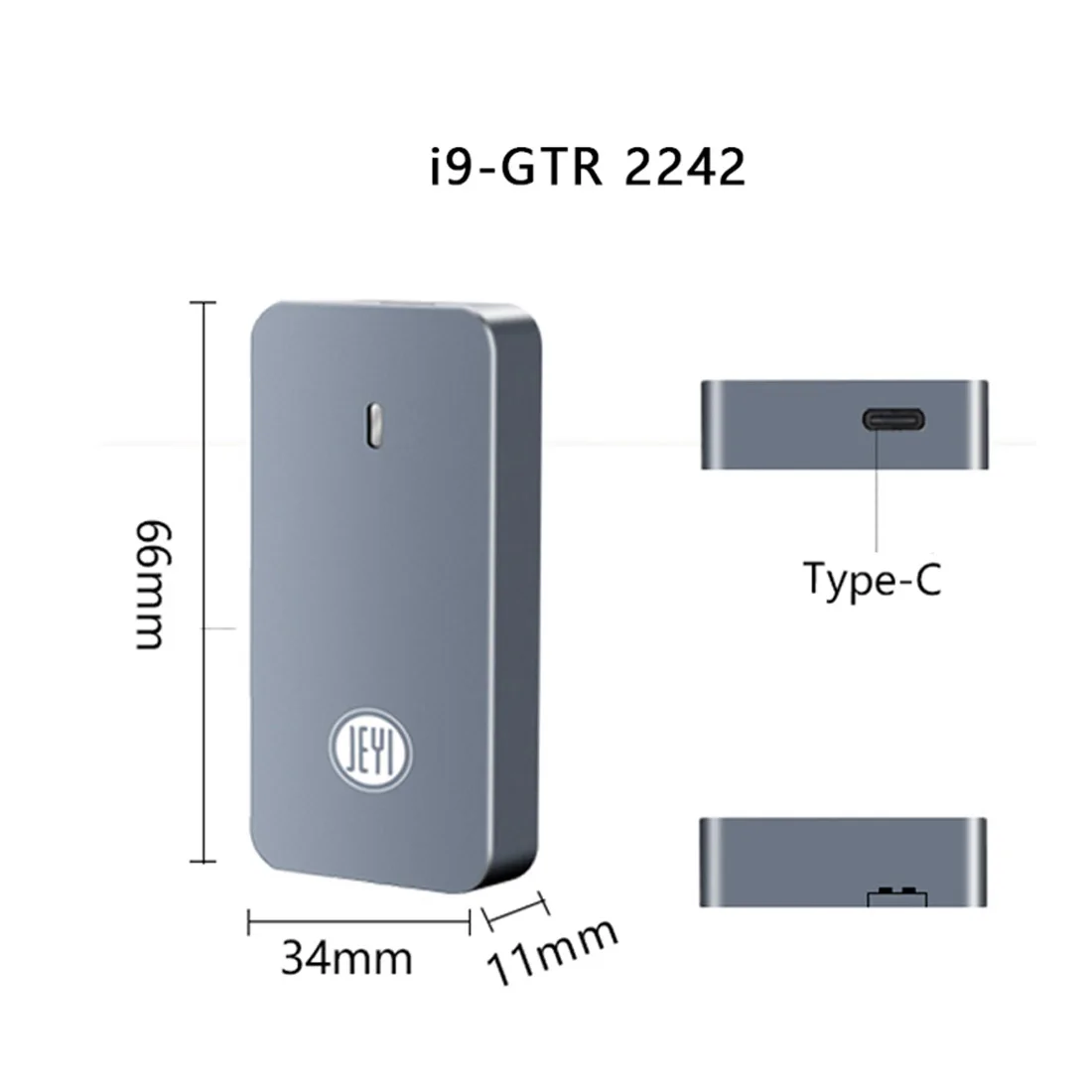 hard drive storage box Aluminium TYPEC3.1 Mobile Hdd Box Optibay HDD Enclosure TYPE C m. 2 USB3.1 M.2 PCIE SSD U.2 PCI-E for 2242 2260 2280 SSD 2.5 hdd external case usb 3.0 HDD Box Enclosures