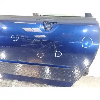 

BLAU ABYSSE MET Right Front Door Peugeot 407 Coupe 2.7 Hdi Fap Cat (uhz / Dt17ted4)