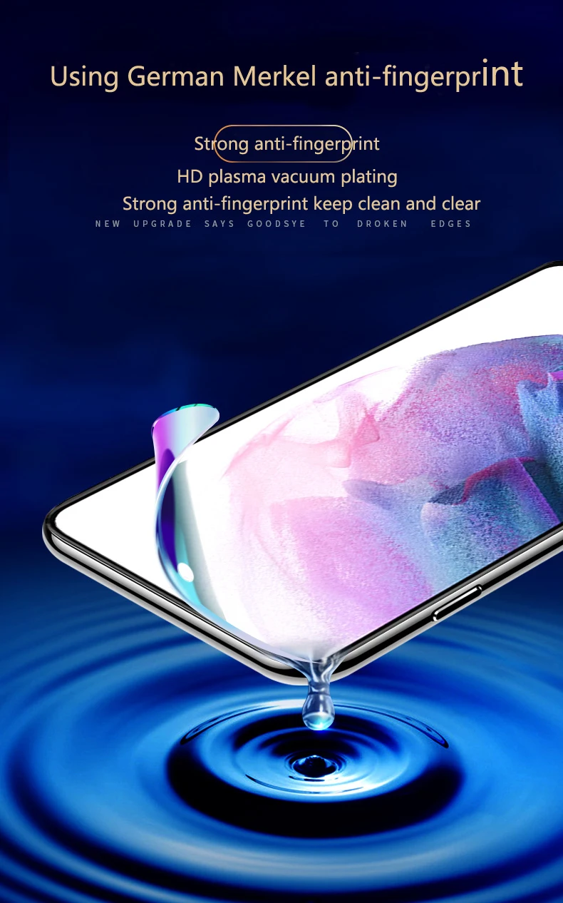 Lưu Ý 20 Cực S22Ultra Bảo Vệ Màn Hình Trong Cho Samsung S20 S21 Hydrogel Phim Galaxy S10 5G S9 S8 Plus S7 edge HD Mềm Note10 Note9 8 mobile screen protector