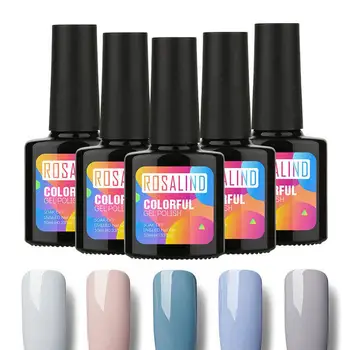 

10ml Nail Art Soak-Off UV Polish Gel Solid Color Long Lasting Varnish Manicure attractive beautiful Suitable for all occasions