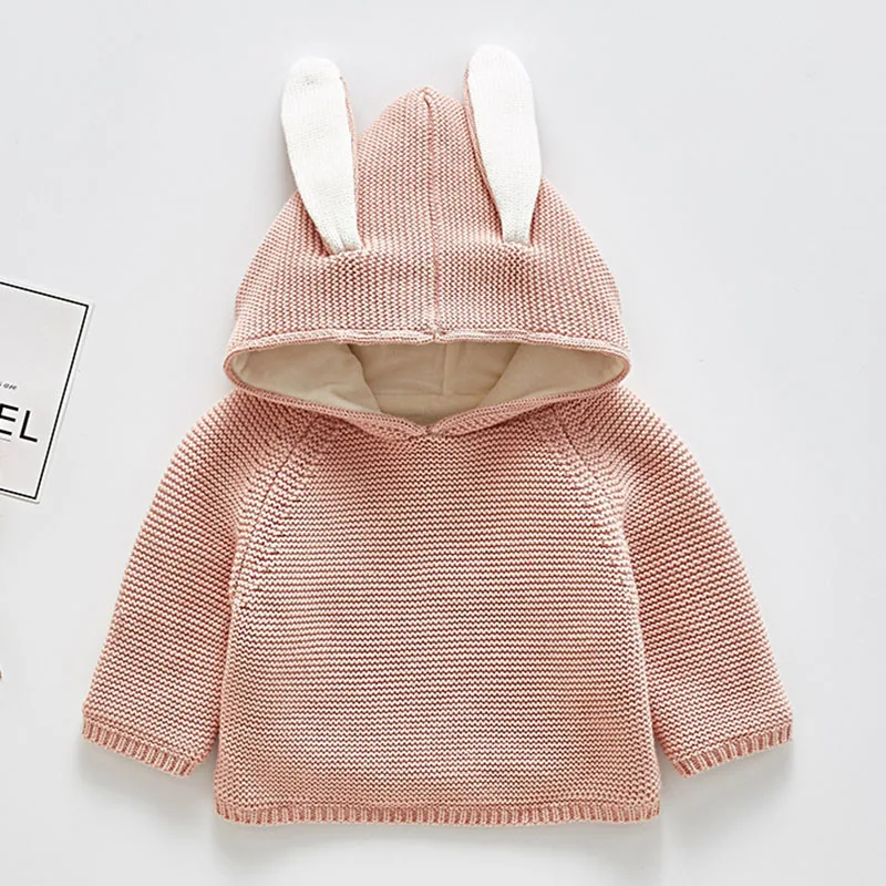 Baby Knitted Baby Boys Girls Sleeveless Sweater Vests Girls Kids Casual Waistcoats Children Knitting Wool Cardigan - Цвет: B94T01   pink