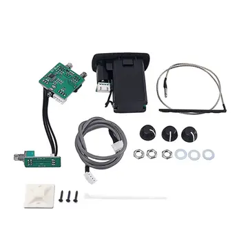 

1Set 3-Band Guitar Pickups Piezo Pickup Preamp System Kit for Acoustic Guitars