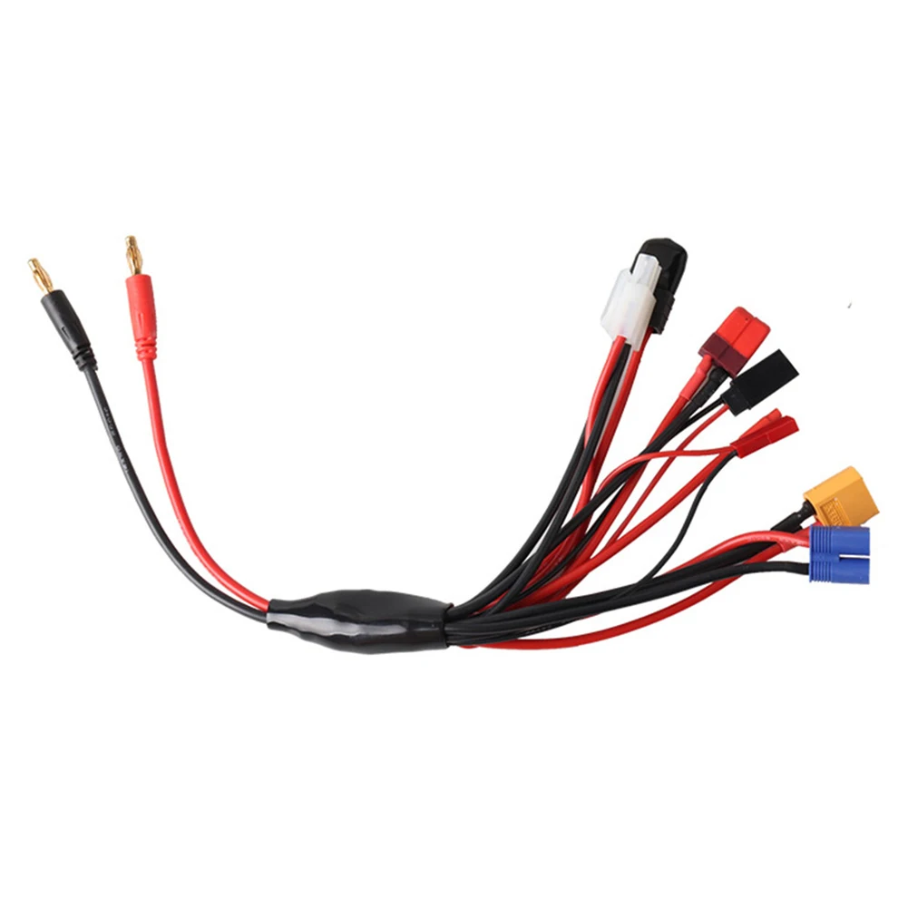 8 в 1 Lead Lipo зарядный провод Кабель-адаптер стабильная линия передачи портативный 4,0 мм разъем типа "банан" к гнезду Tamiya Futaba